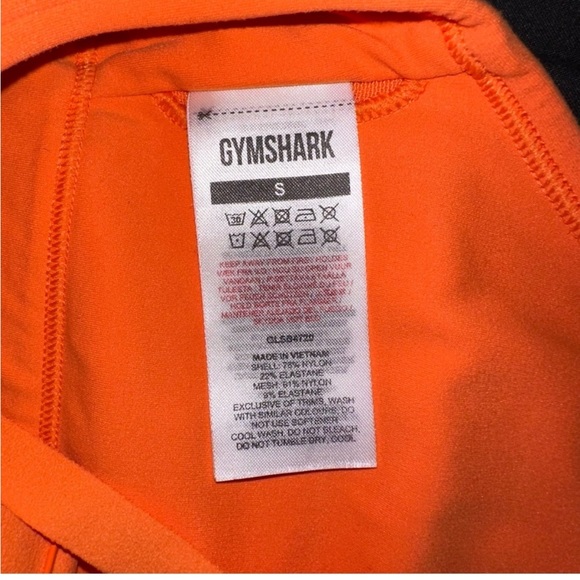 Gym shark: ruched bra: small - Picture 2 of 4